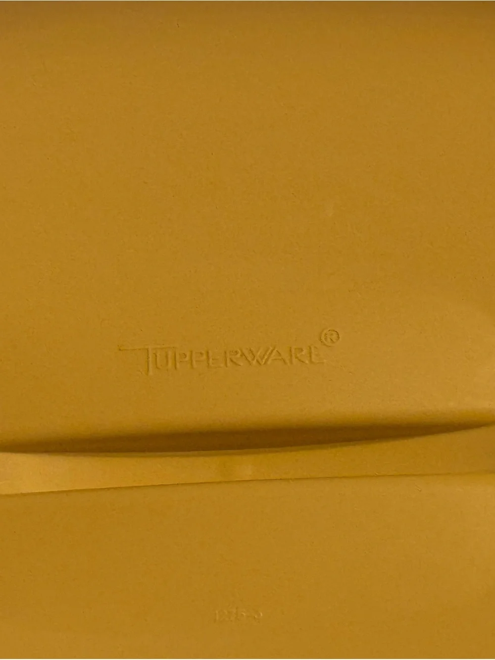 Tupperware Yellow Rectangular Steamer with Lid